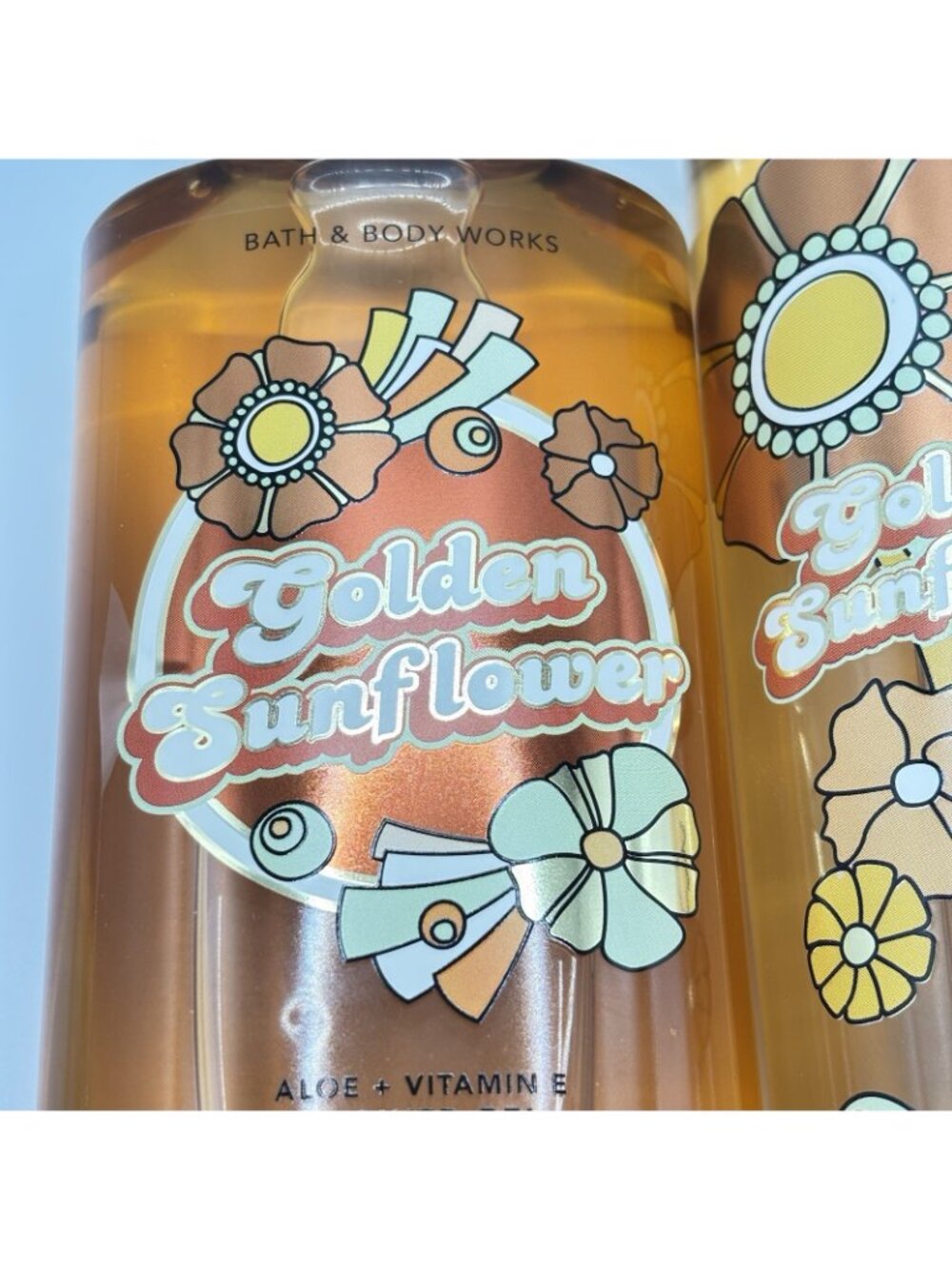 Bath & Body Works Golden Sunflower Fine Fragrance Mist & Shower Gel Set Retro - Picture 5 of 15